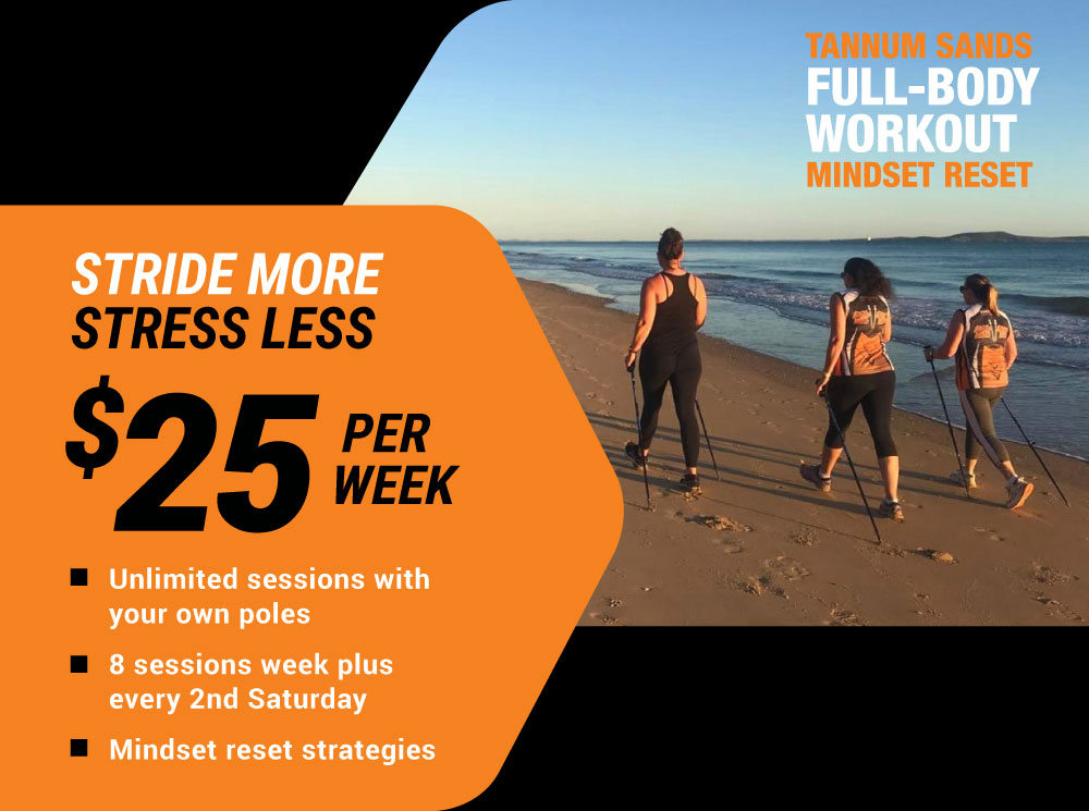 Stride More Stress Less - Tannum Sands Beach Striders Rates $25 per week